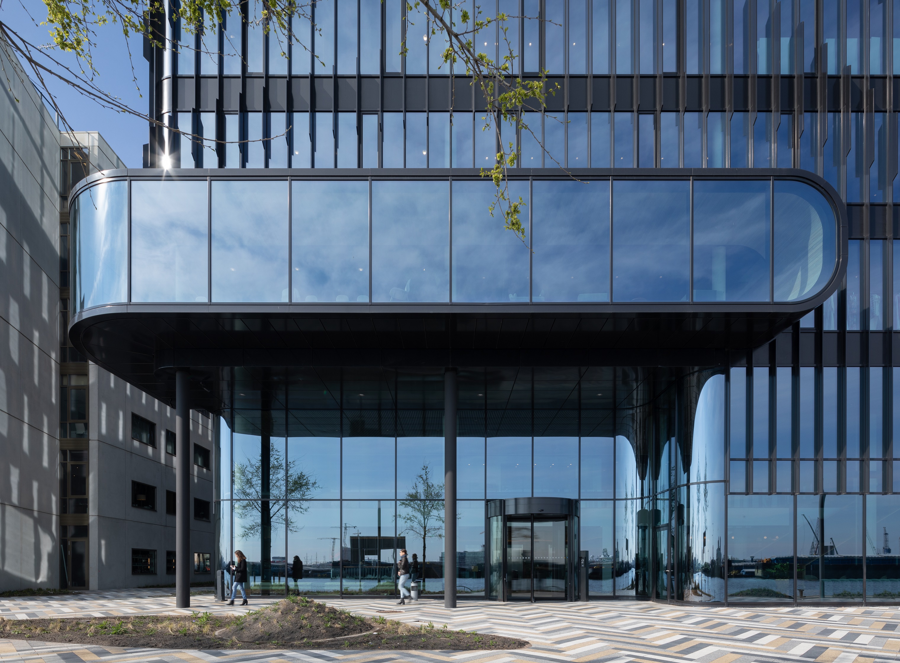 Fassade Danzigerkade 85, Amsterdam