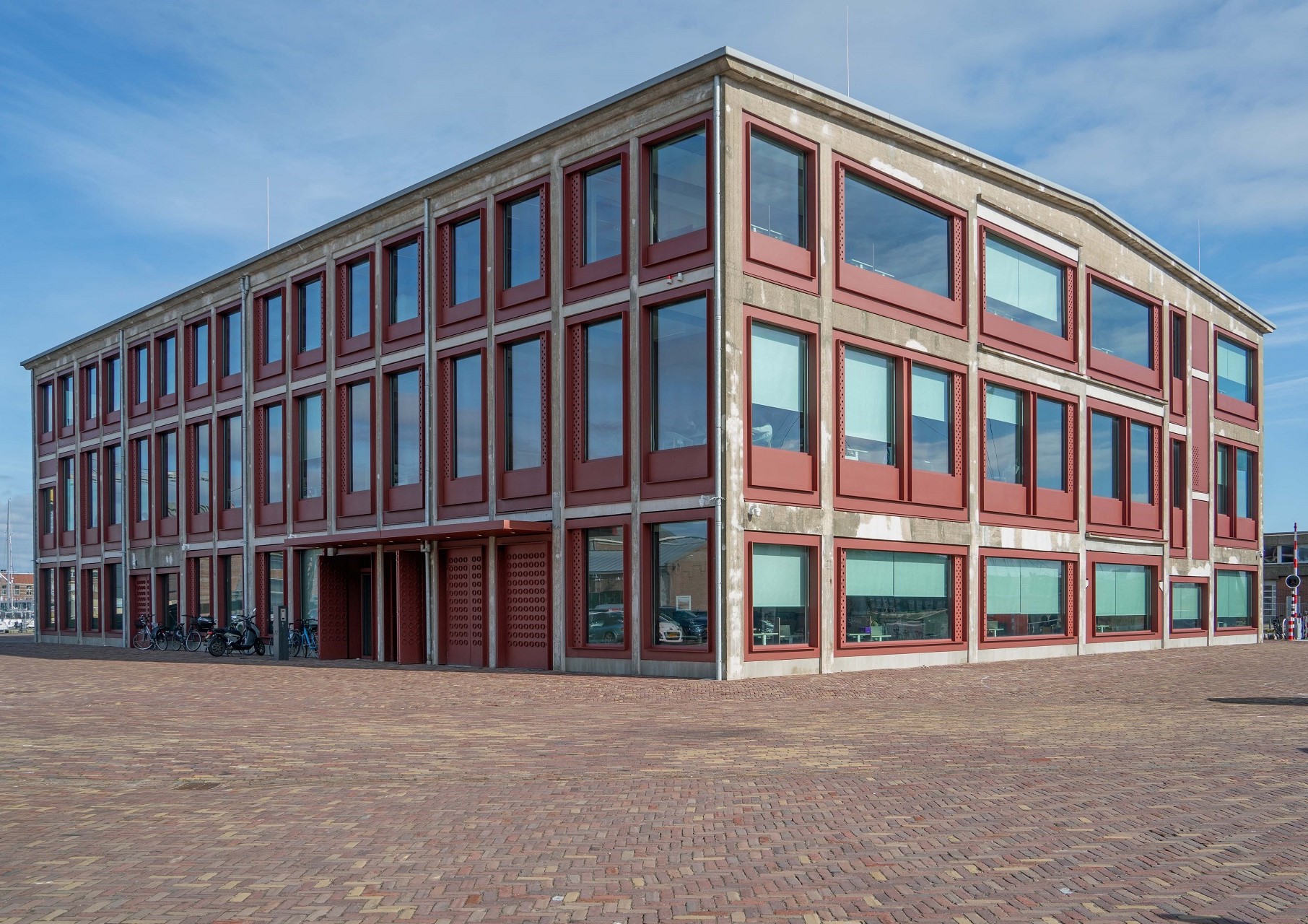 Stadhuis Den Helder, poedercoatings